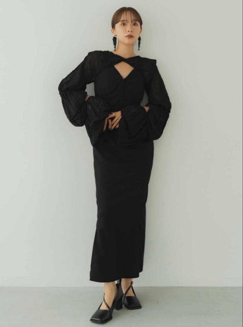 Knuth Marf balloon bolero one piece Sサイズ