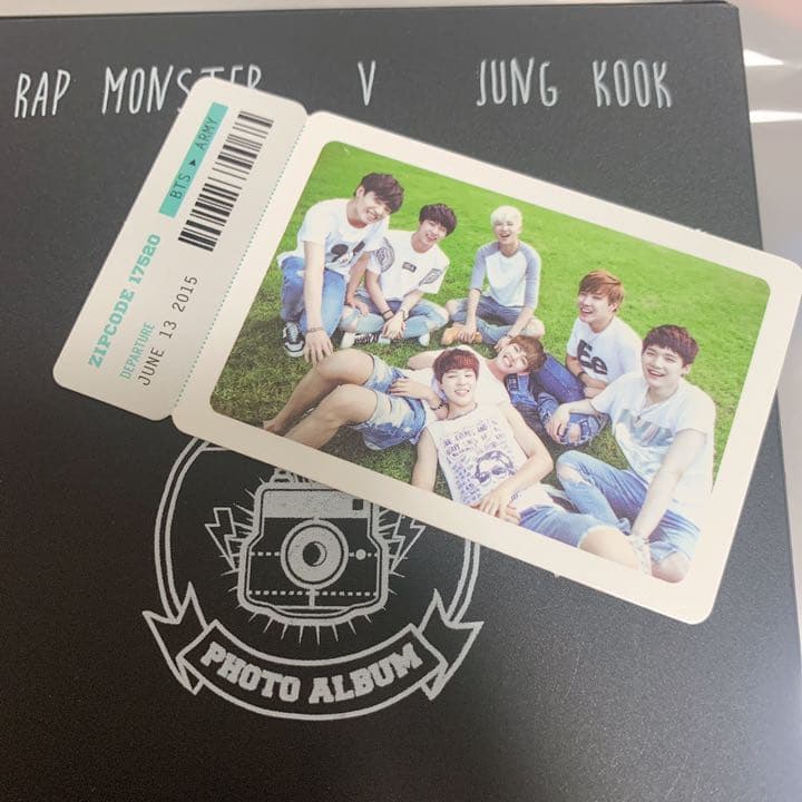 BTS 2nd  muster フォトアルバム　チケットトレカ　集合