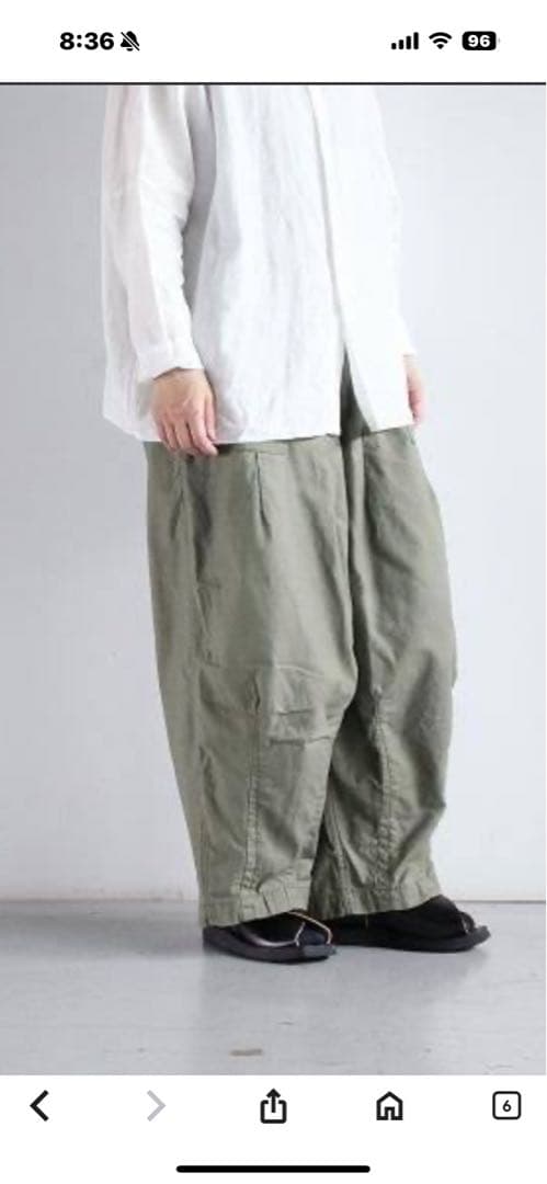 Needles ヒザデルパンツ サイズ2