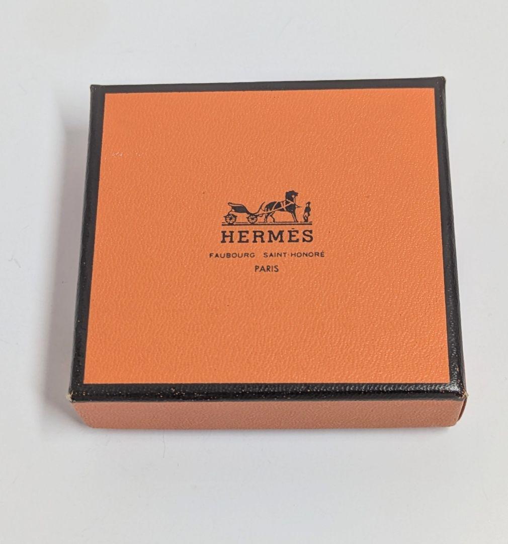 【美品】HERMES エルメス セリエ　ピンブローチ　ゴールドカラー箱付き