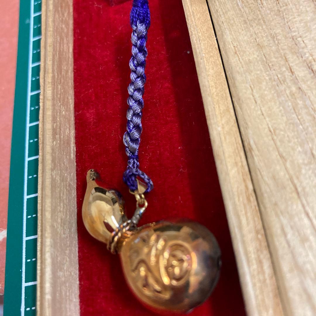 K18 根付　ひょうたん