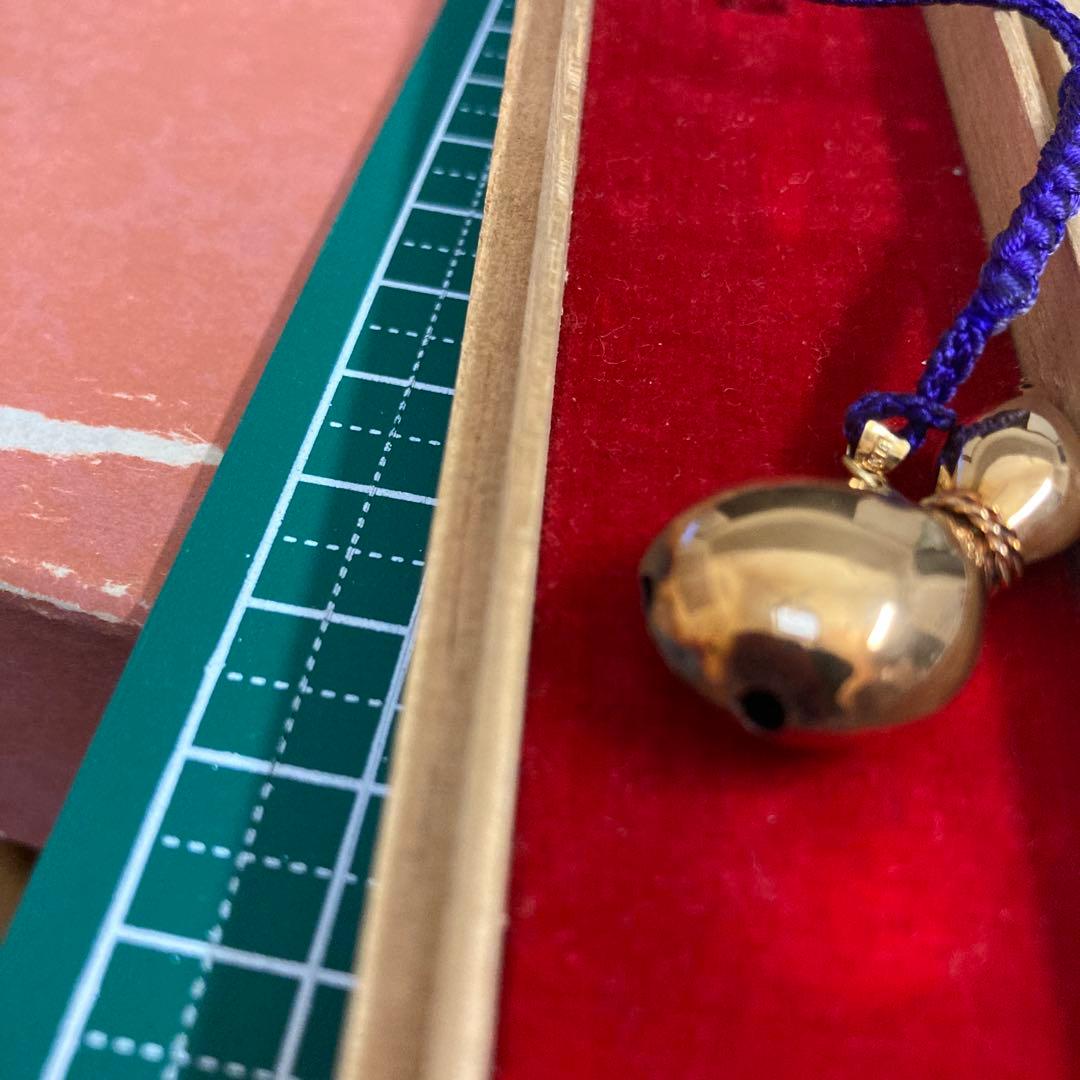 K18 根付　ひょうたん