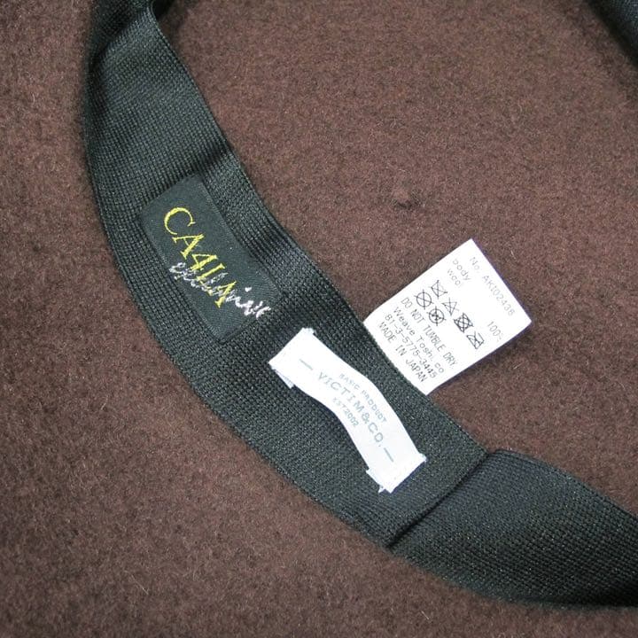 CA4LA / BIG BERET (BROWN) / カシラ コラボベレー
