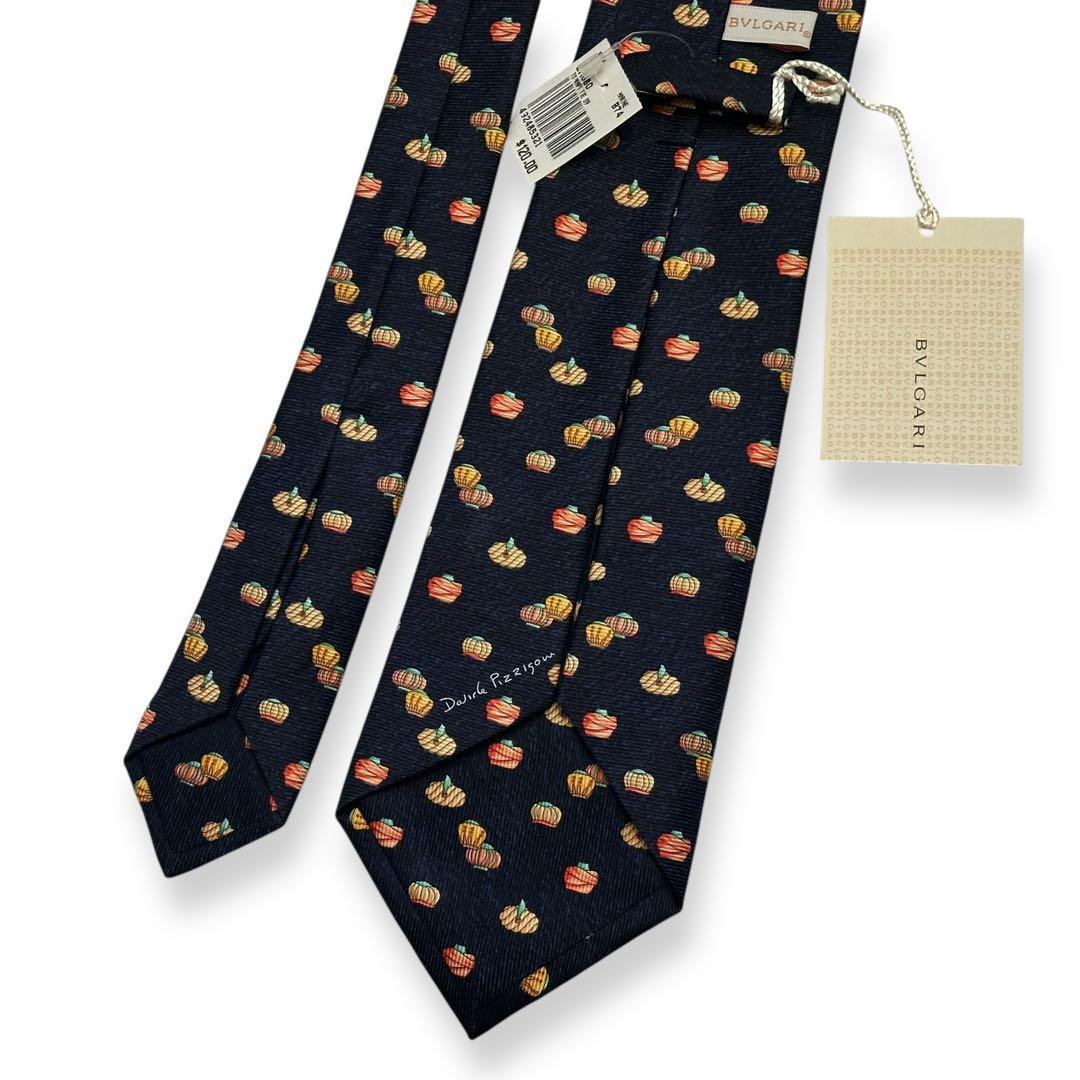 箱付き✨BVLGARI ネクタイ　ブルガリ　可愛い　アラビアン　セッテピエゲ