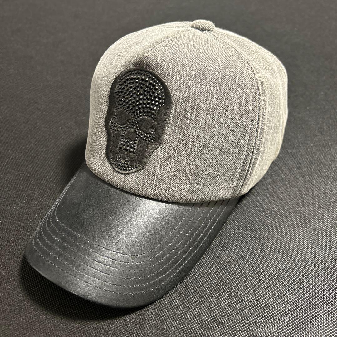 ルシアンペラフィネ　キャップ　レザー　帽子