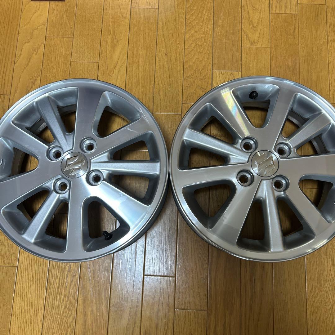 エブリィ da17w純正14インチアルミホイール2本セット