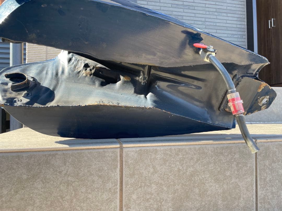 sr400 タンク　bratstyle