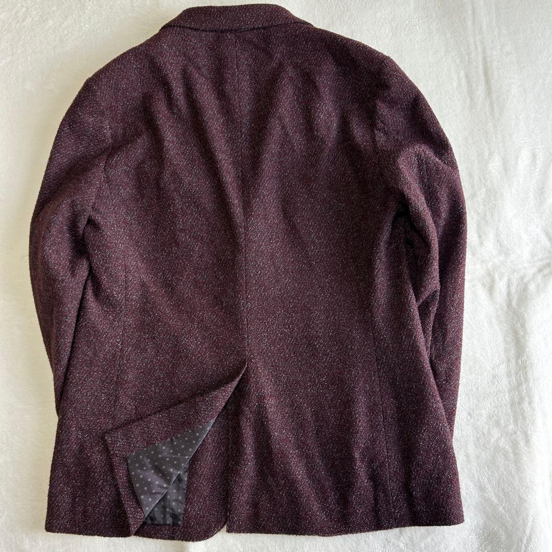 美品 定価5.8万 ジョセフアブード ツイードウール セットアップ ジャケットL