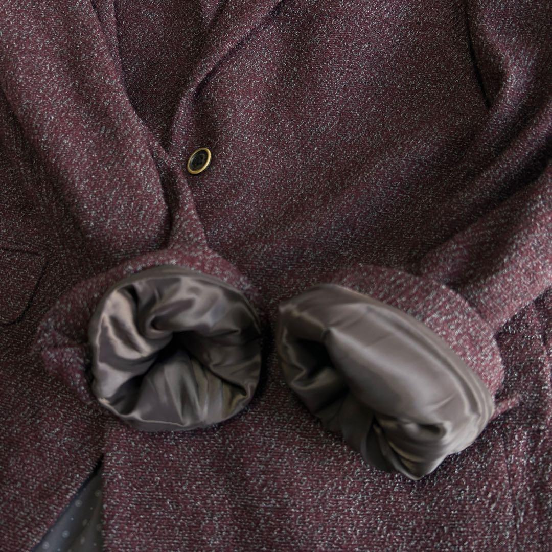 美品 定価5.8万 ジョセフアブード ツイードウール セットアップ ジャケットL