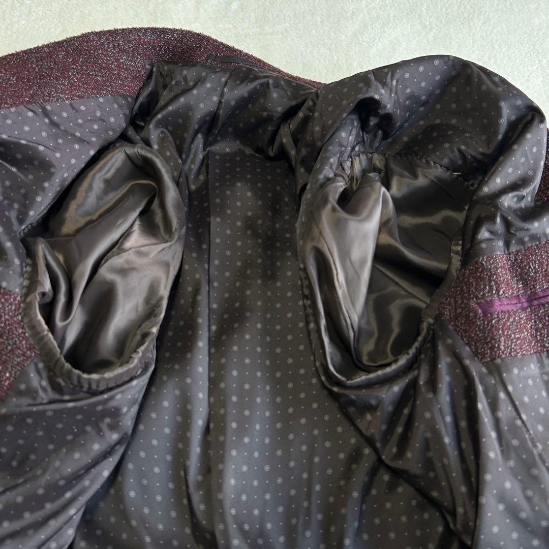 美品 定価5.8万 ジョセフアブード ツイードウール セットアップ ジャケットL