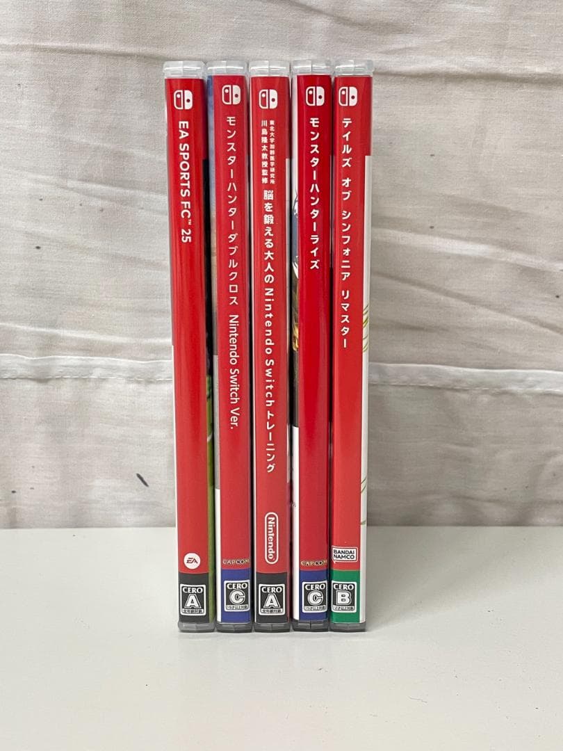 ◆NINTENDO SWITCH Lite ソフト７本セット 09138