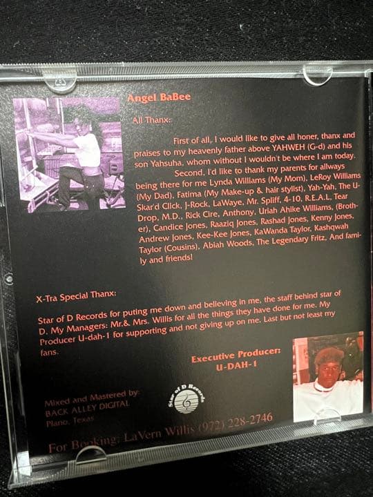 angel babee g-rap r&b tx 歌物