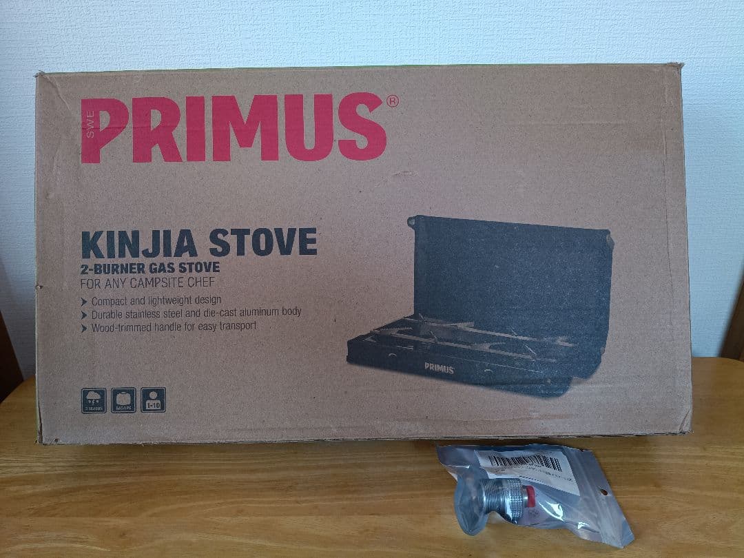 プリムス キンジャ PRIMUS KINJIA　ツーバーナーコンロ OD缶