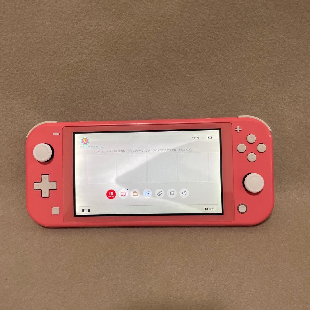 訳あり　Nintendo Switch Lite ピンク 本体