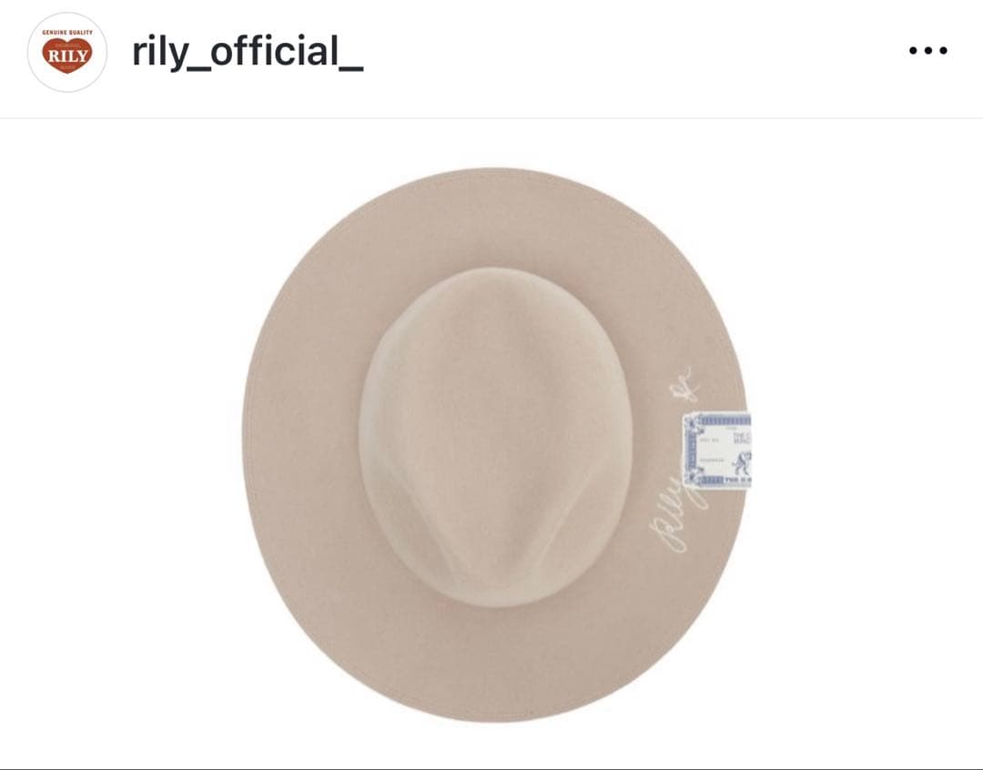 RILY Vintage バケットハット ベージュ