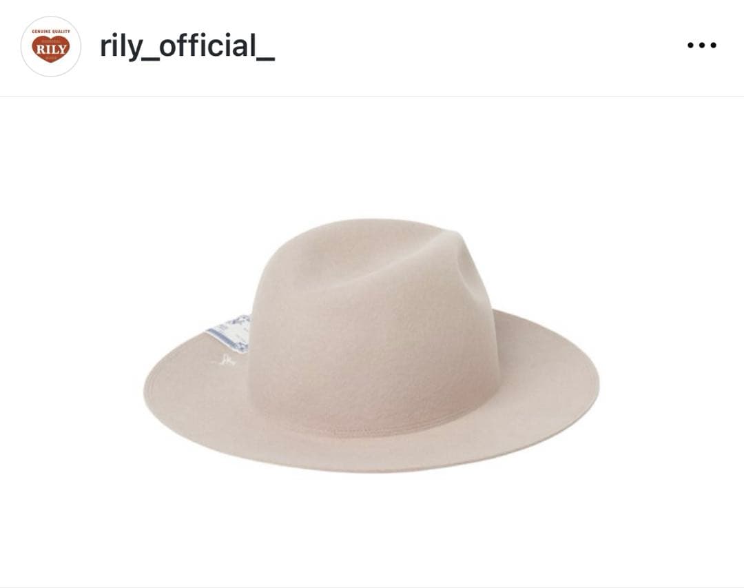 RILY Vintage バケットハット ベージュ