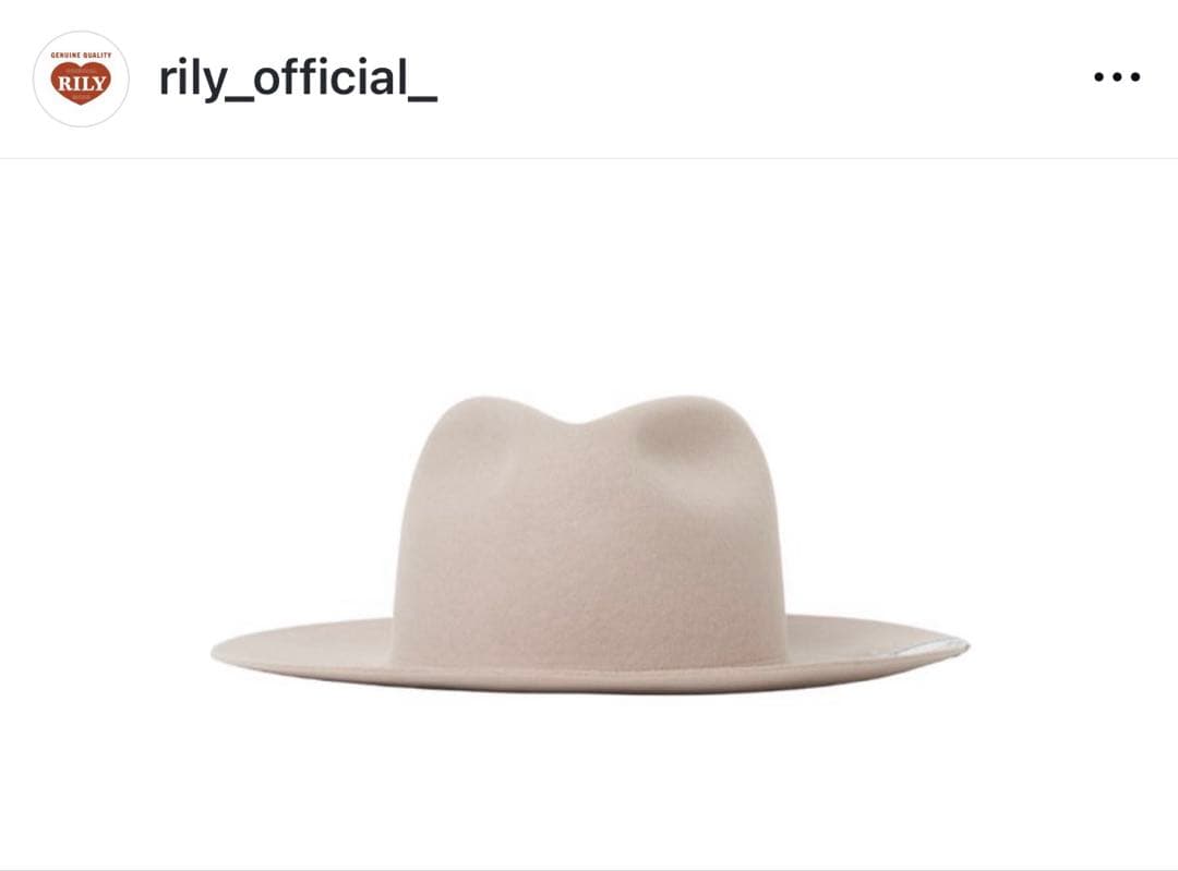 RILY Vintage バケットハット ベージュ