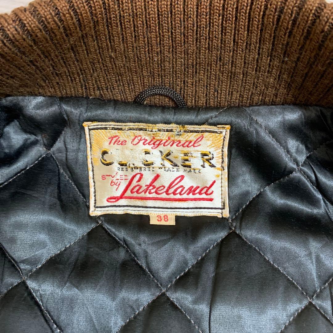 極上 50s Lakeland CLICKER 38 こげ茶 ファラオジャケット