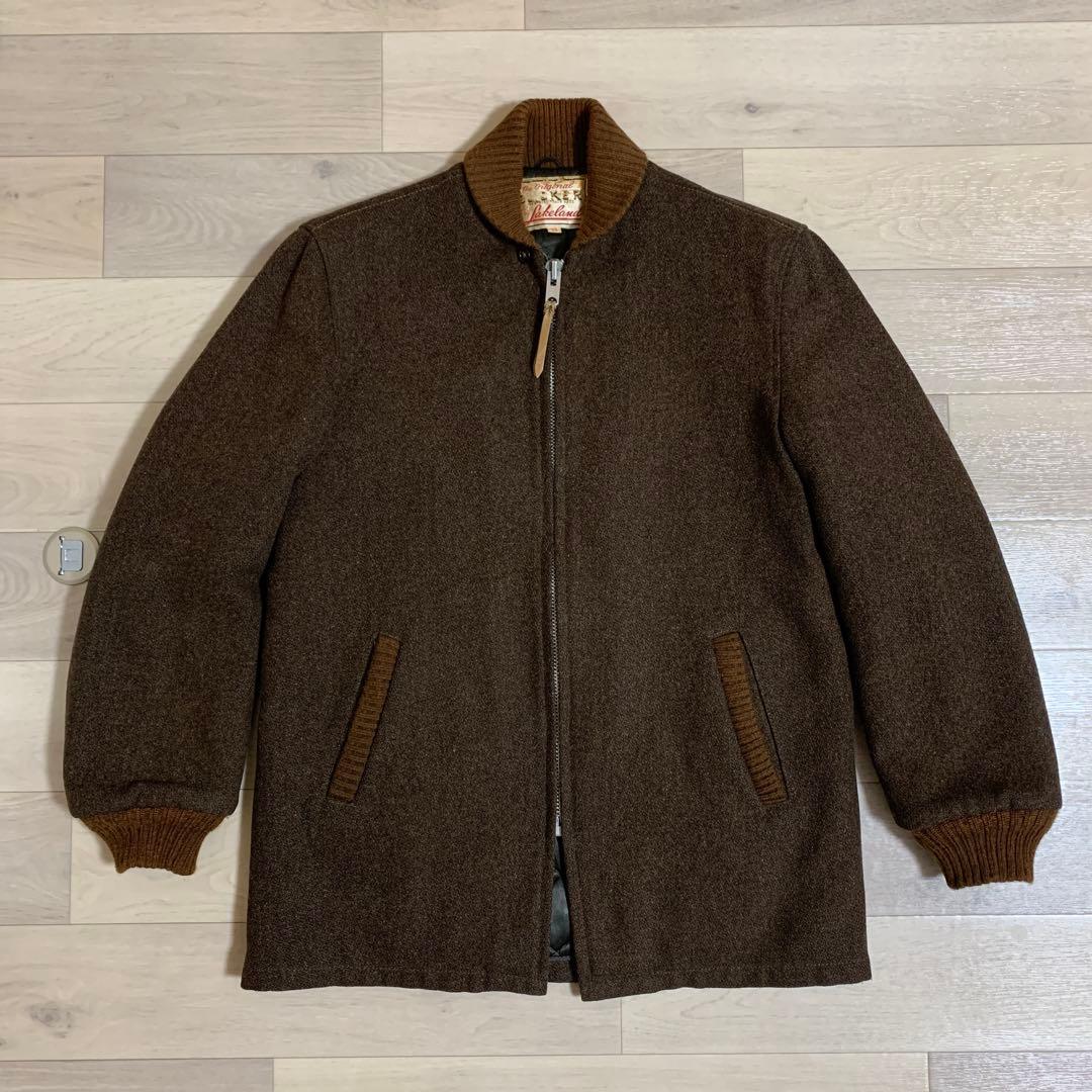 極上 50s Lakeland CLICKER 38 こげ茶 ファラオジャケット