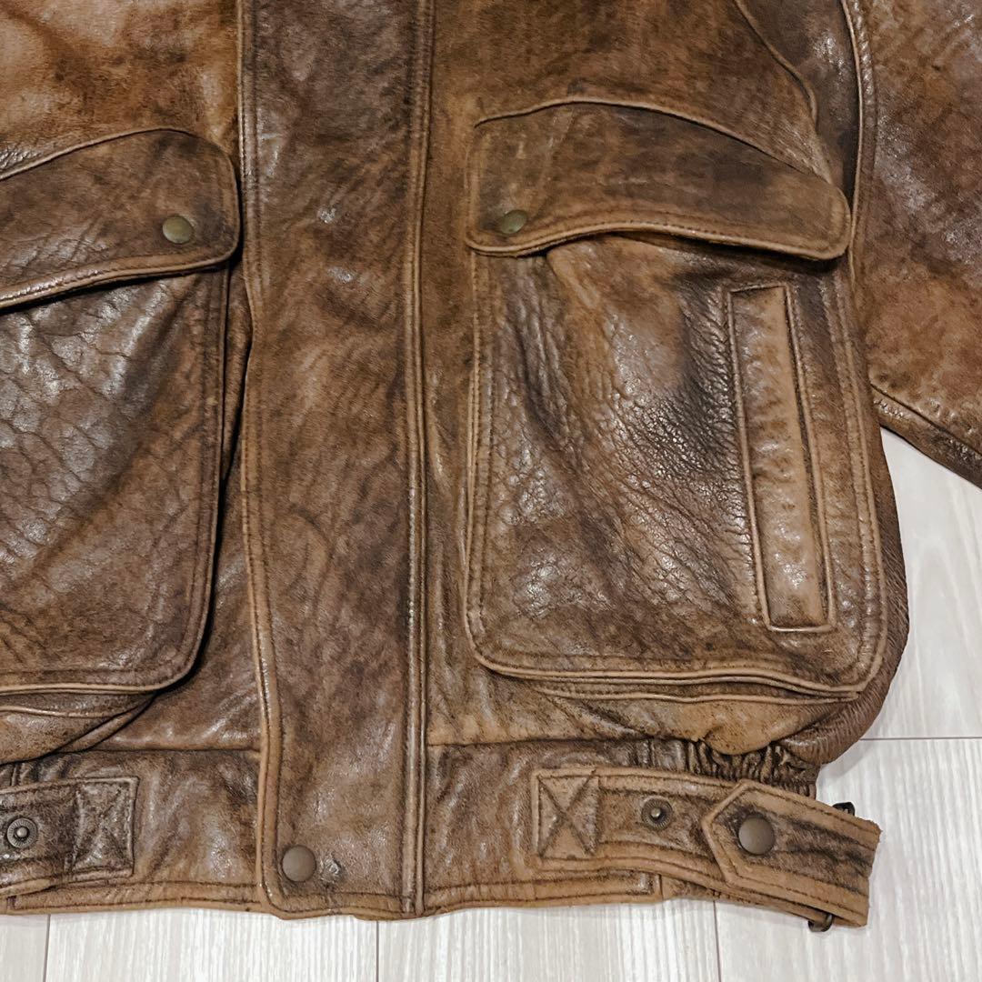 90s vintage Wind Armor 本革 フライトジャケット G-1