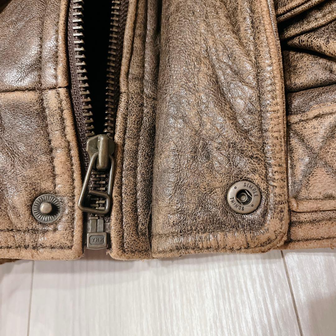 90s vintage Wind Armor 本革 フライトジャケット G-1