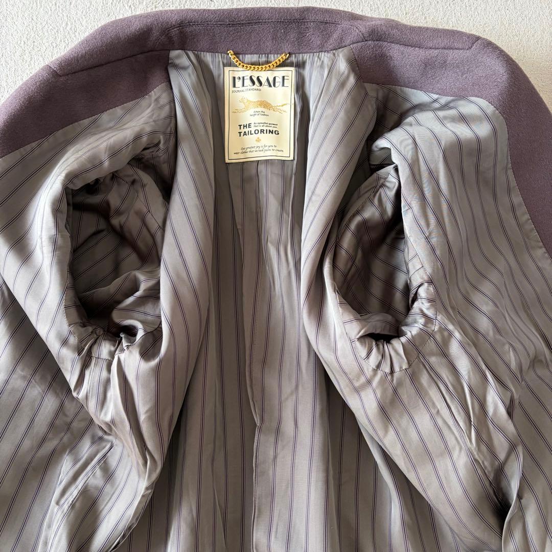 ジャーナルスタンダード　レサージュ　オーバーコート　近年モデル　チェスターコート