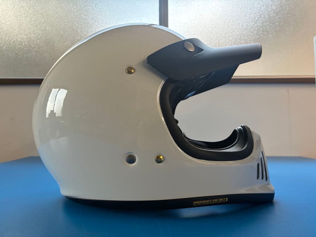 SHOEI EX-ZEROフルフェイスヘルメット ホワイト バイザー付き