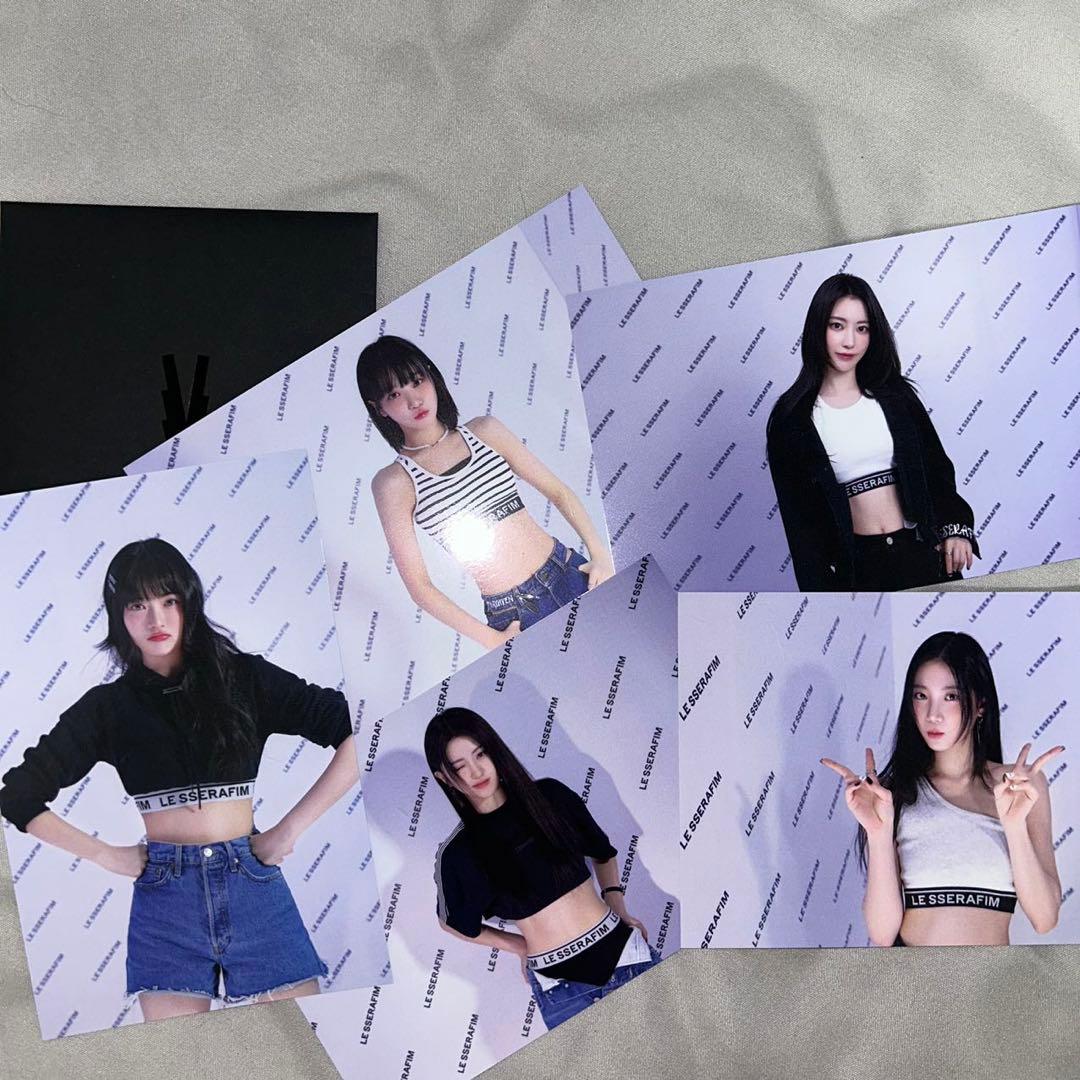 Le Sserafim ポストカード サノク トレカ