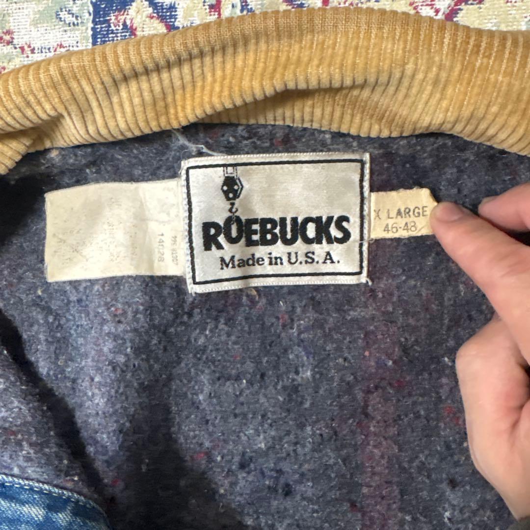ROEBUCKS デニムカバーオール X LARGE80s