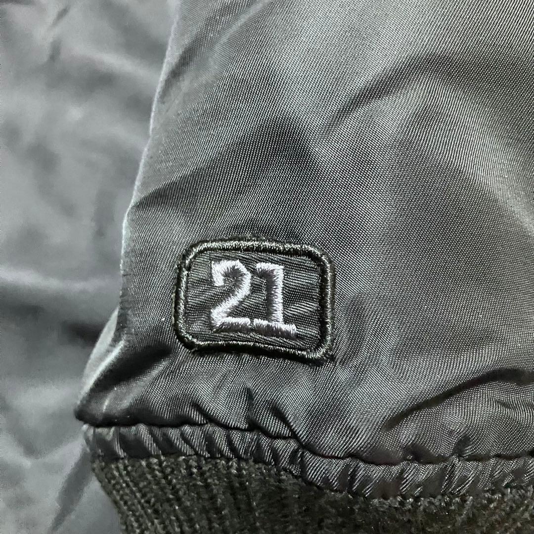 【レア廃盤】OLD STUSSY MA-1フライトジャケット 刺繍ロゴ Ｌサイズ