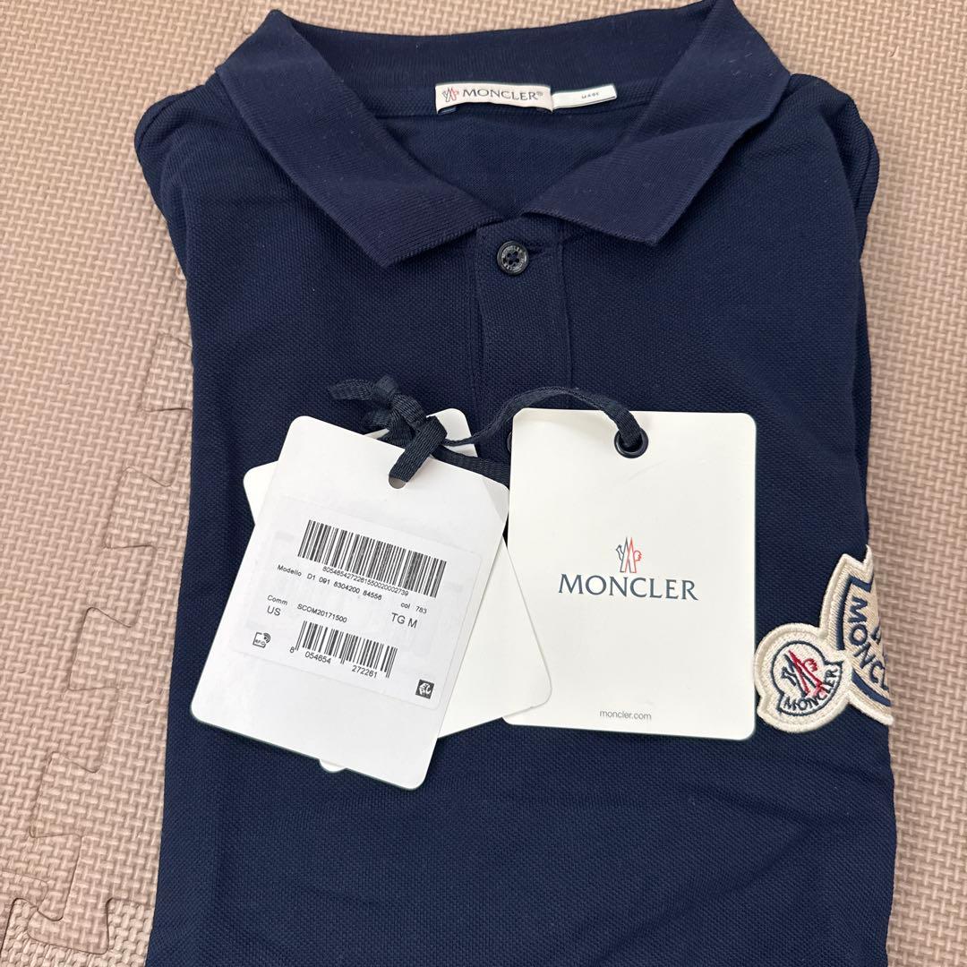 MONCLER ネイビー ポロシャツ