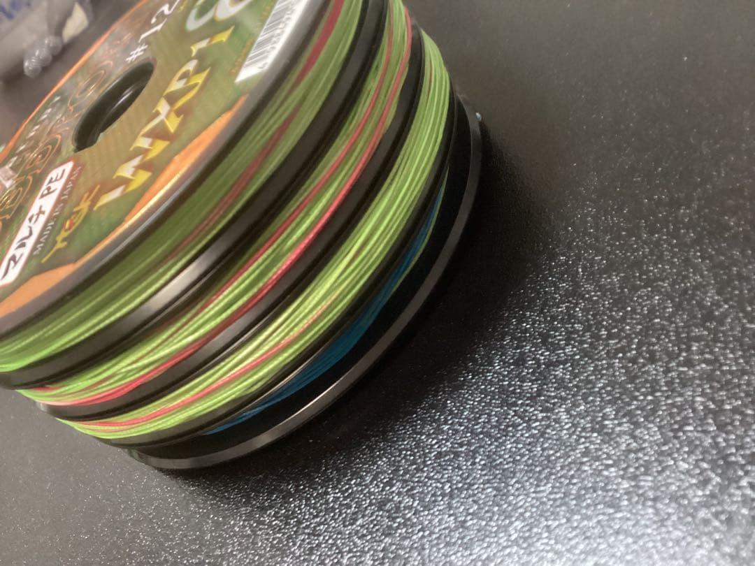 中古PEライン　オッズポート12号約365m 使用3回。美品。