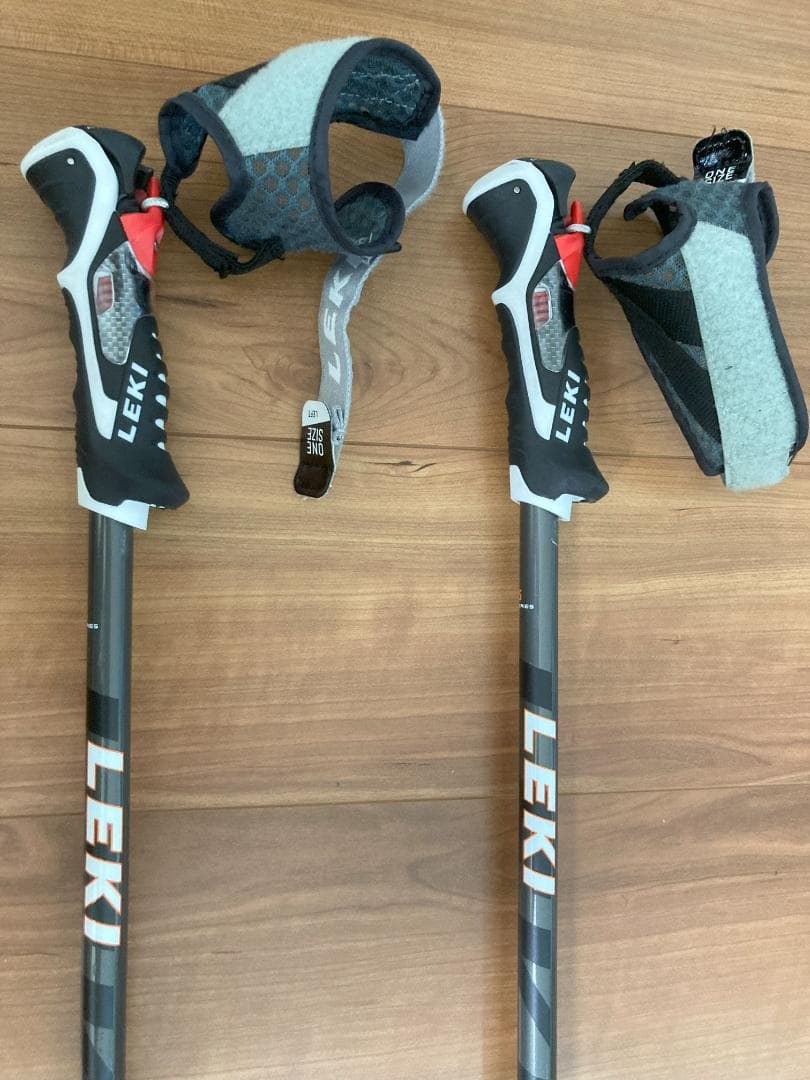 レキ LEKI スキーストック 伸縮カーボンポール PEAK VARIO 3D