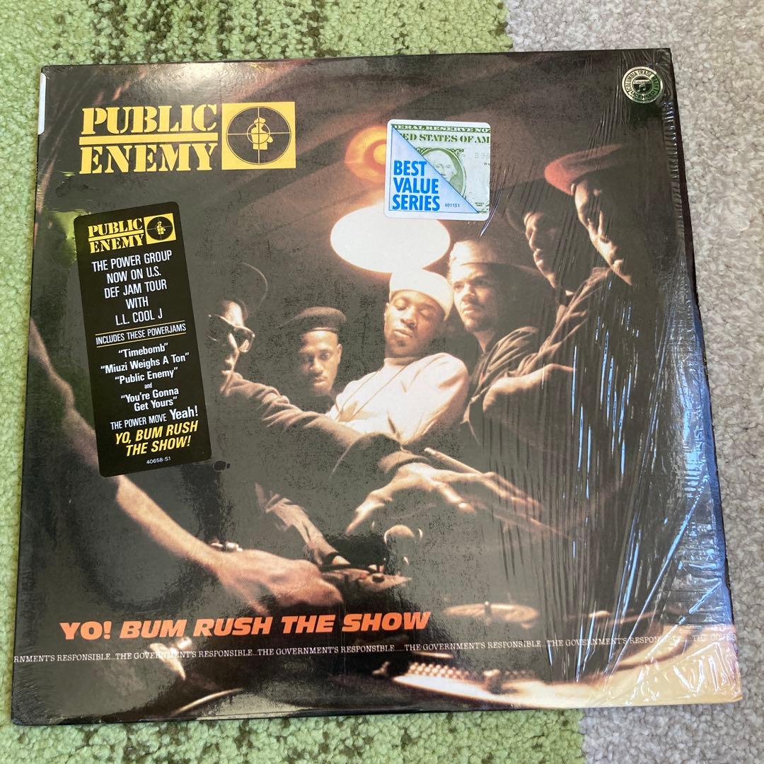 USオリジナル PUBLIC ENEMY YO! BUM RUSH THE 美品