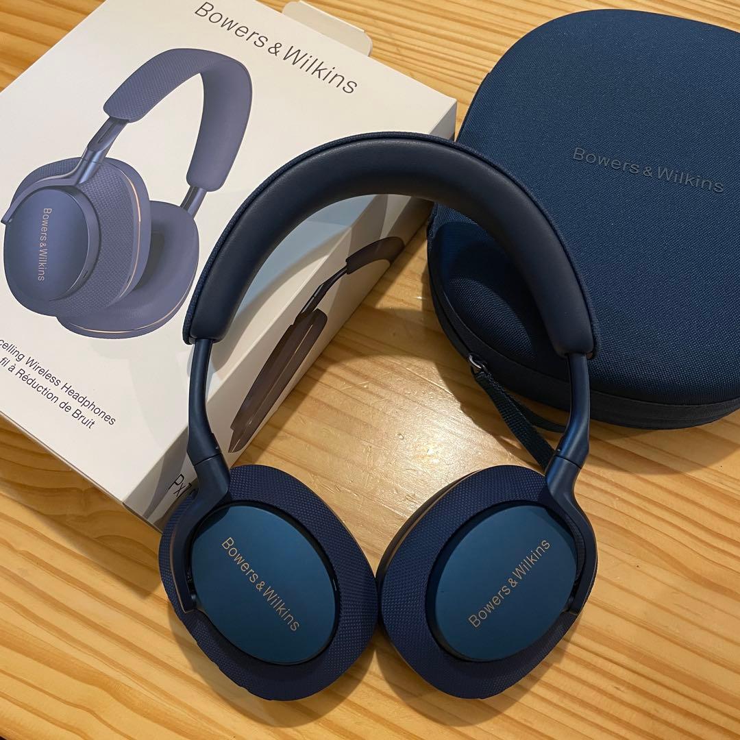Bowers & Wilkins PX7 S2 ワイヤレスヘッドホン ブルー
