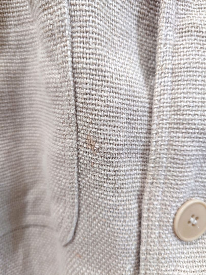 AGNONA ベージュ テーラードジャケット