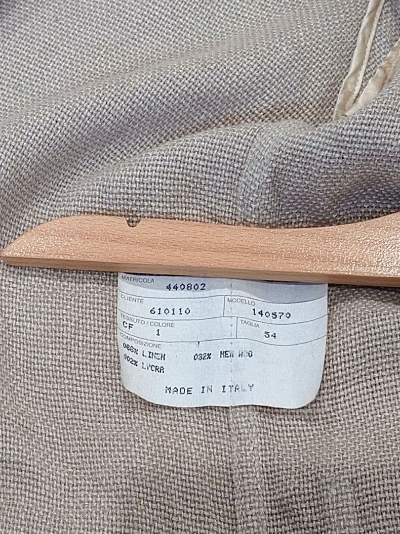 AGNONA ベージュ テーラードジャケット