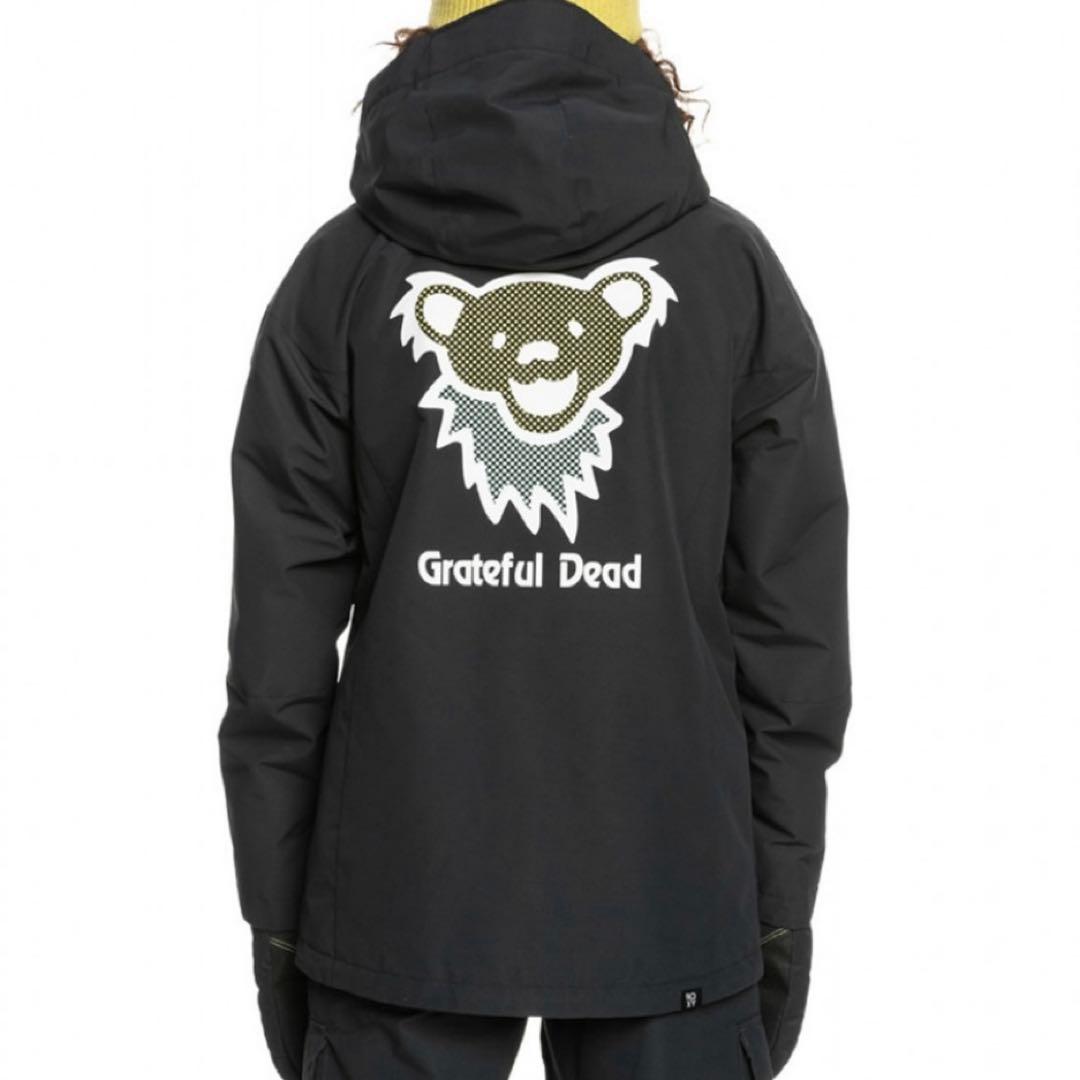 新品未使用　ロキシー×グレイトフル・デッドコラボ　スノボーウェア　ブラックM