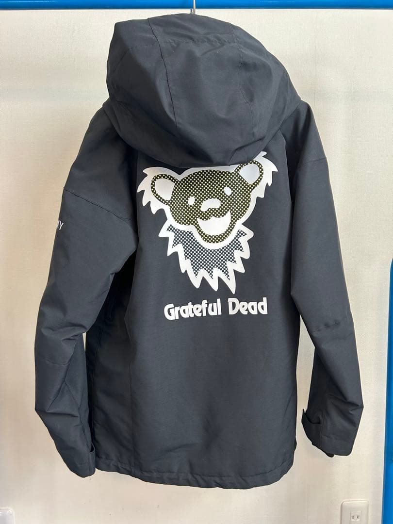 新品未使用　ロキシー×グレイトフル・デッドコラボ　スノボーウェア　ブラックM