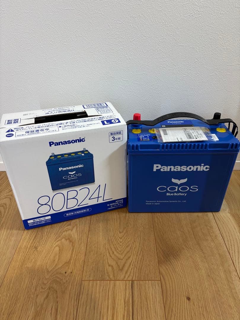 パーツ Panasonic 80B24L Blue Battery