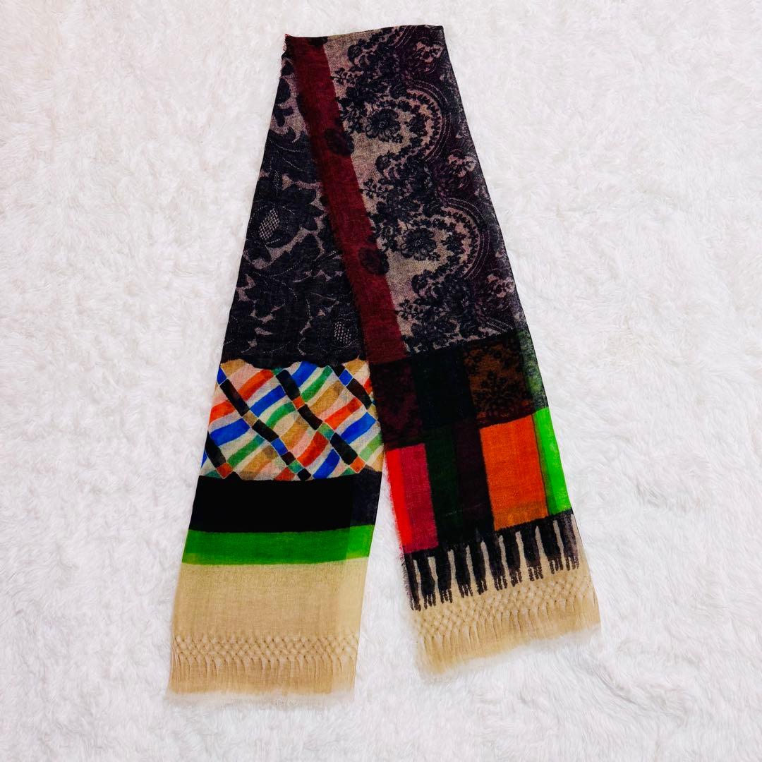 【新品・未使用】Pierre-Louis Mascia 多色使いストール