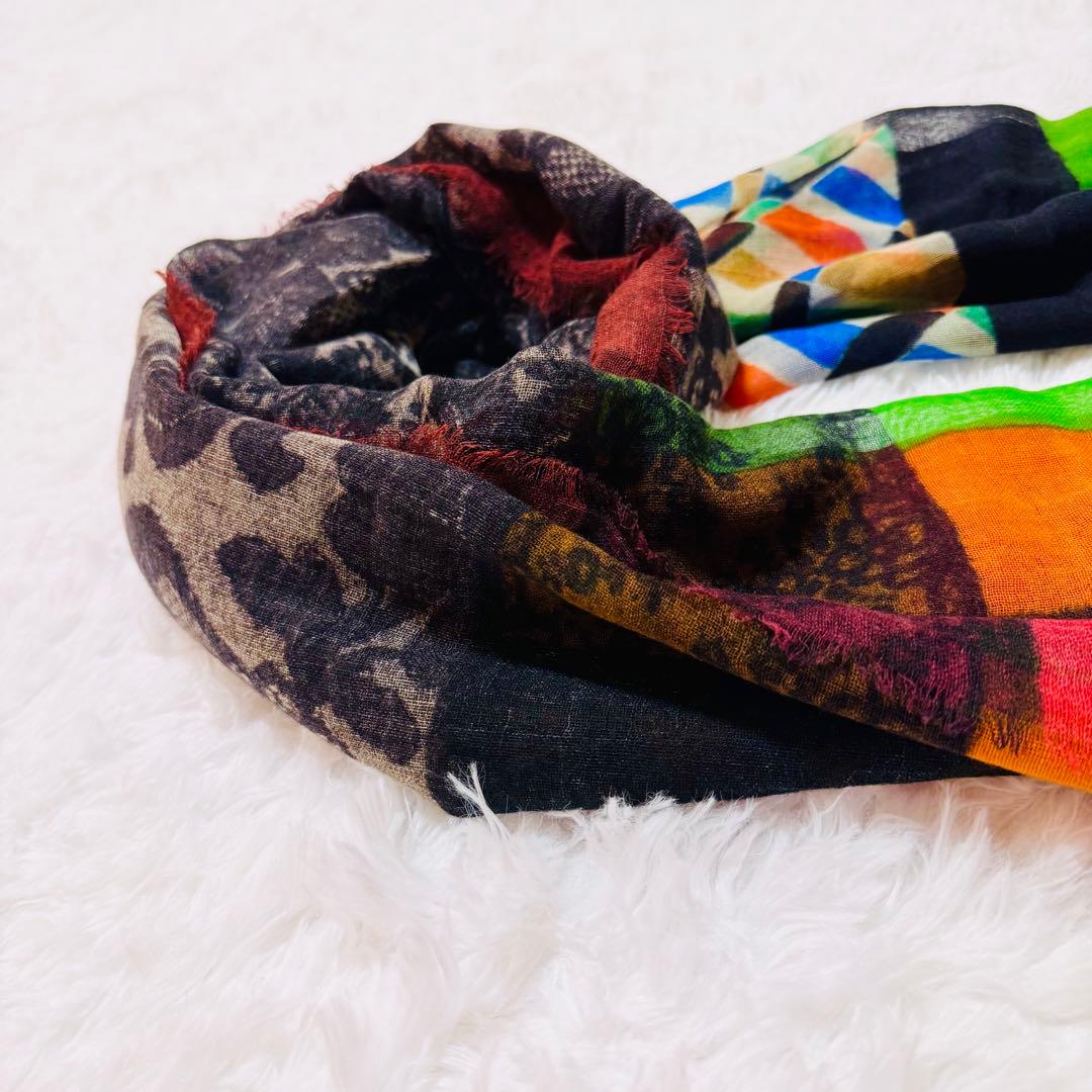 【新品・未使用】Pierre-Louis Mascia 多色使いストール