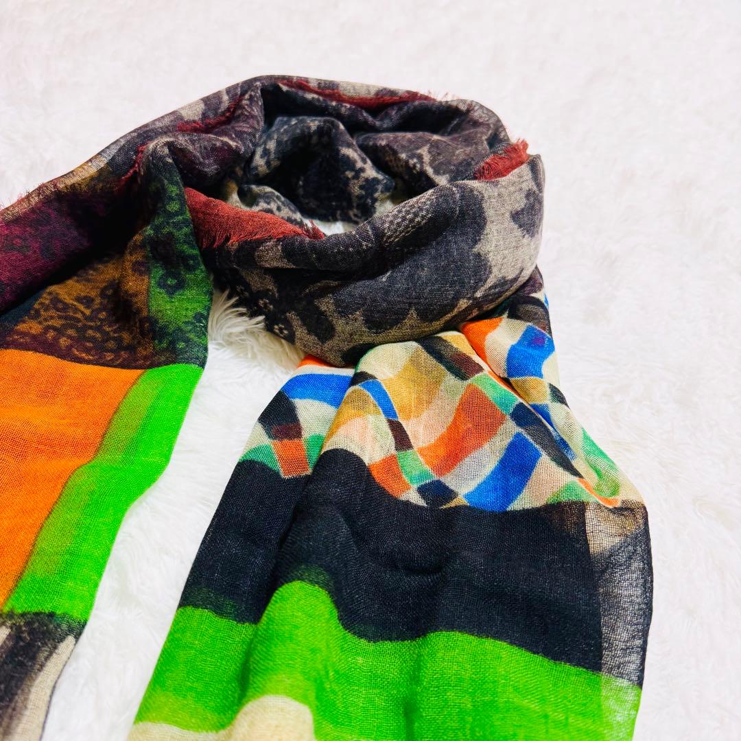 【新品・未使用】Pierre-Louis Mascia 多色使いストール
