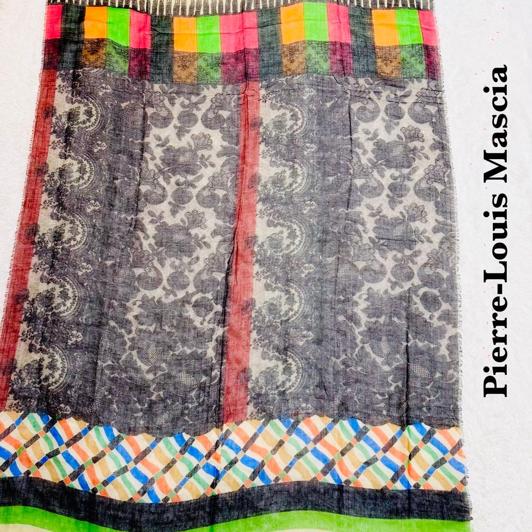 【新品・未使用】Pierre-Louis Mascia 多色使いストール