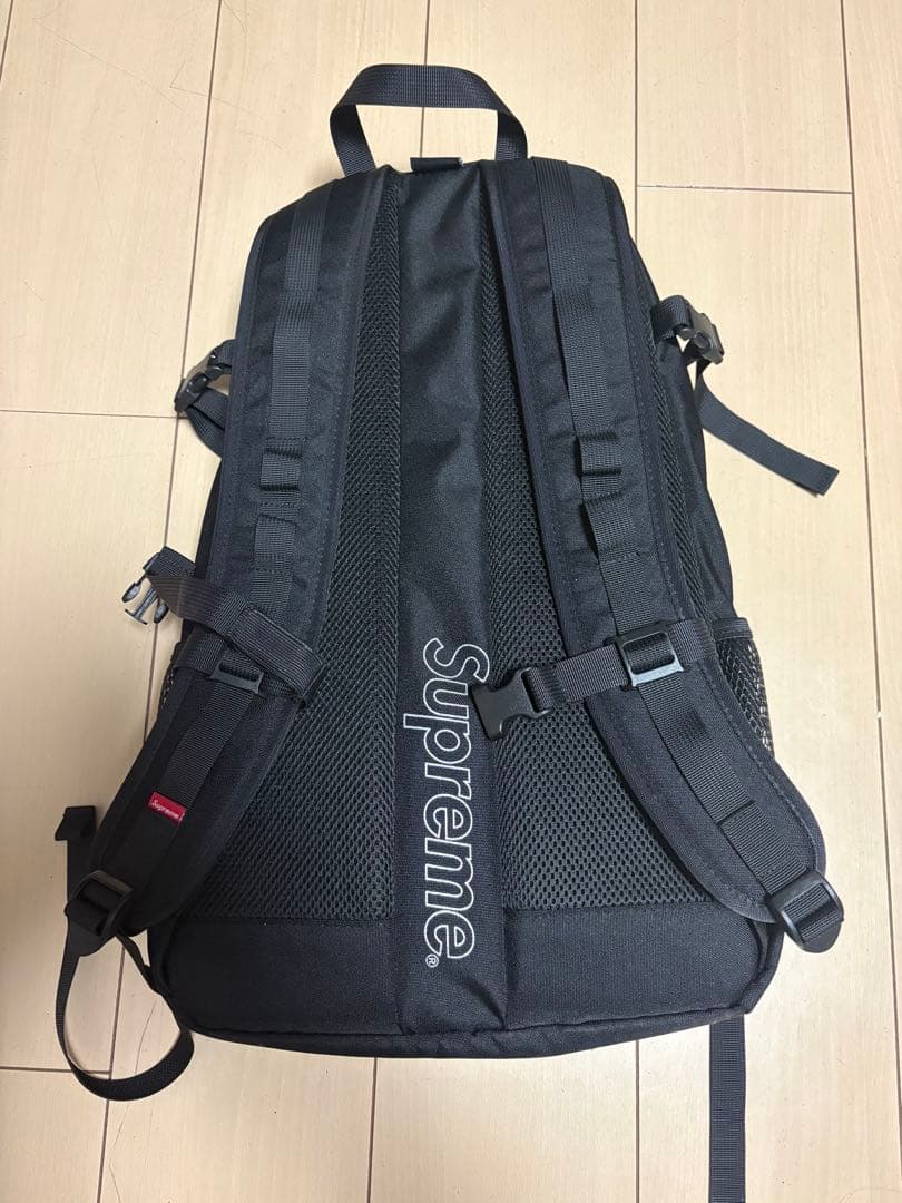 Supreme メッシュ バックパック ブラック CORDURA 正規品 美品
