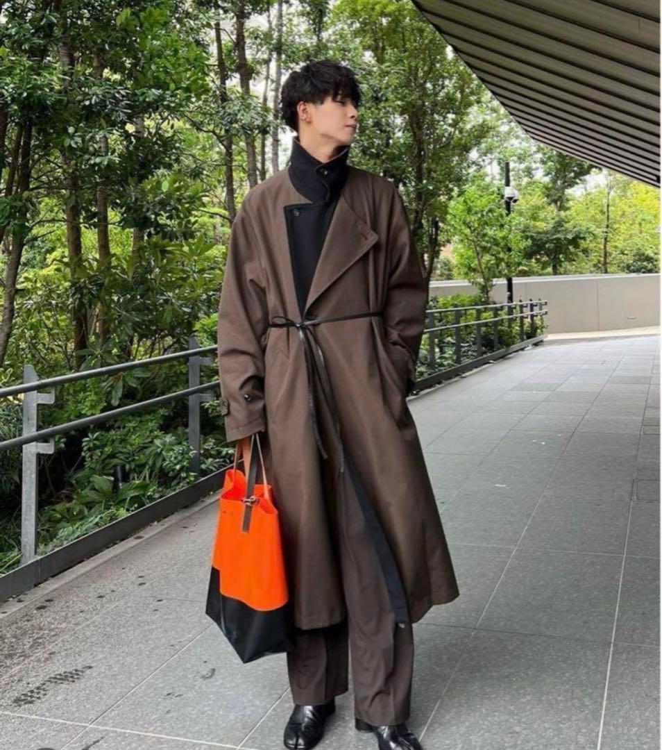 ジャケット・アウター stein DOUBLELAPELED DOUBLE BREASTED COAT