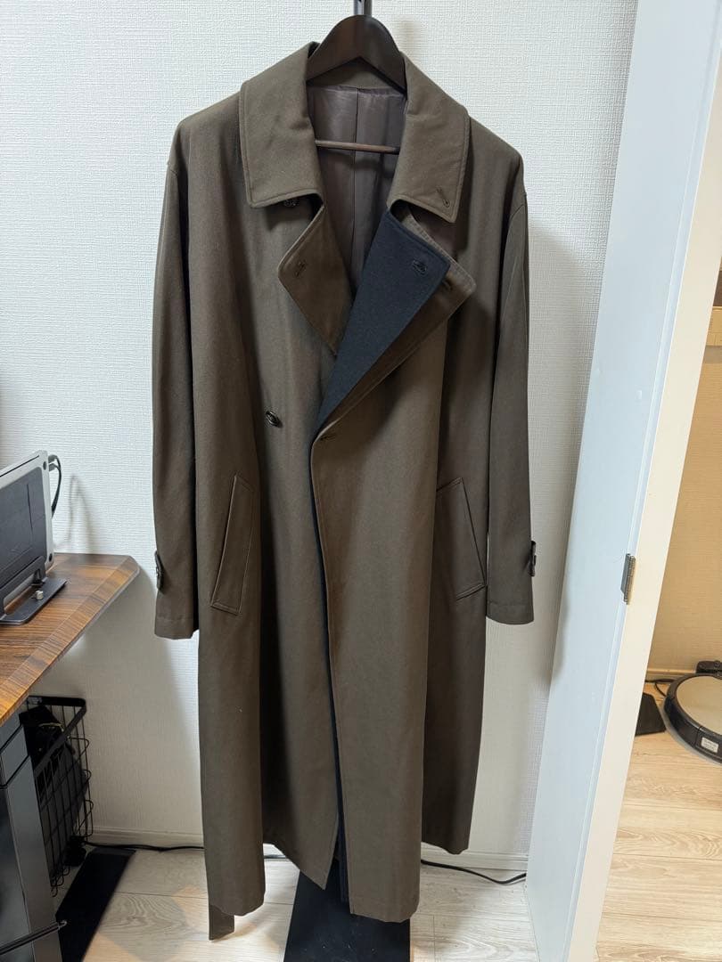 ジャケット・アウター stein DOUBLELAPELED DOUBLE BREASTED COAT