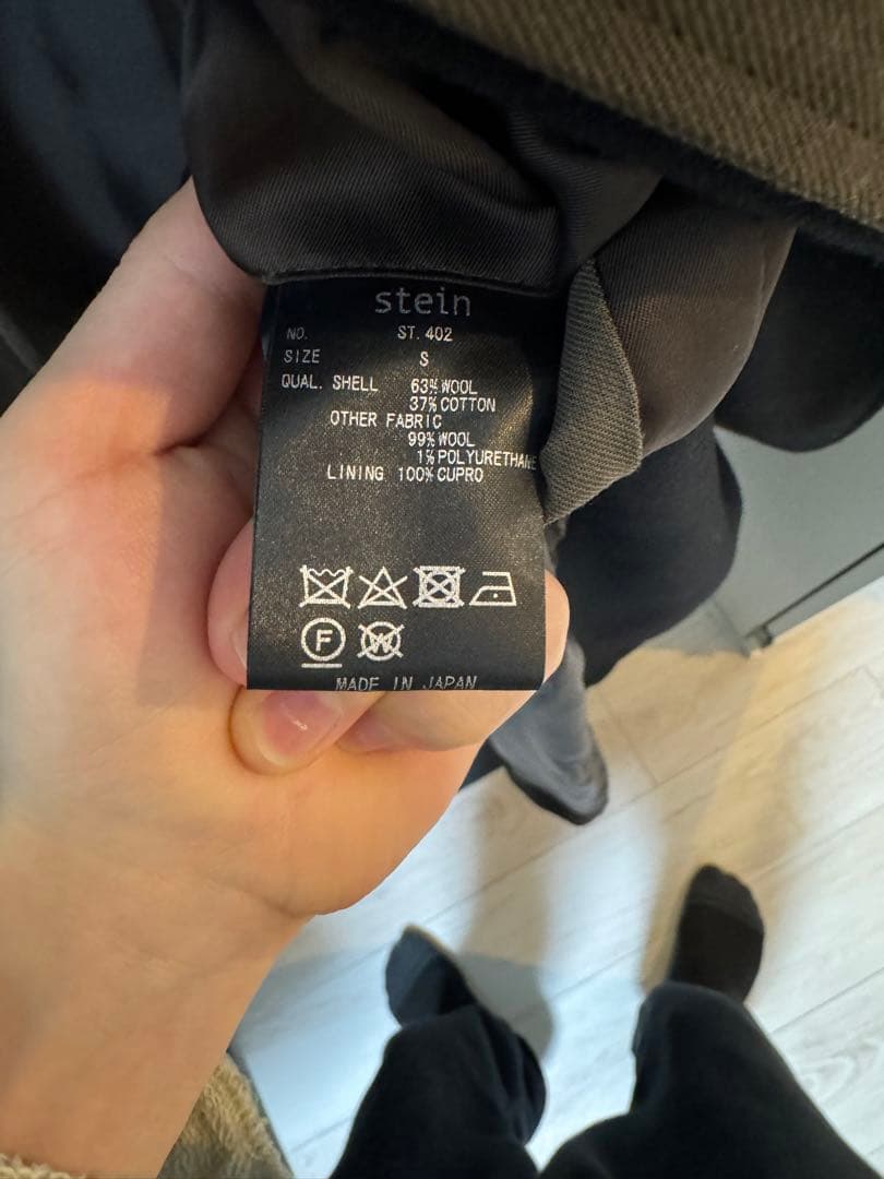 ジャケット・アウター stein DOUBLELAPELED DOUBLE BREASTED COAT