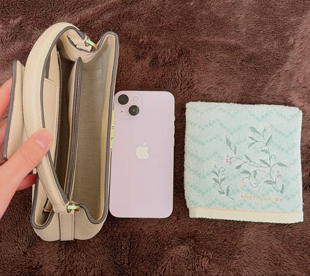 【美品】トリーバーチ ショルダーバッグ アイボリー レザー 斜めがけ