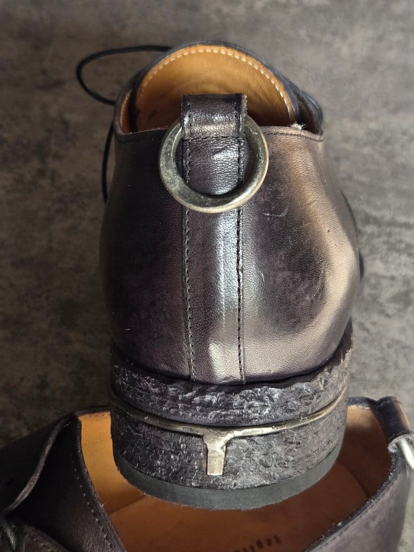 tagliovivo hand dyed derby shoes タリオヴィヴォ